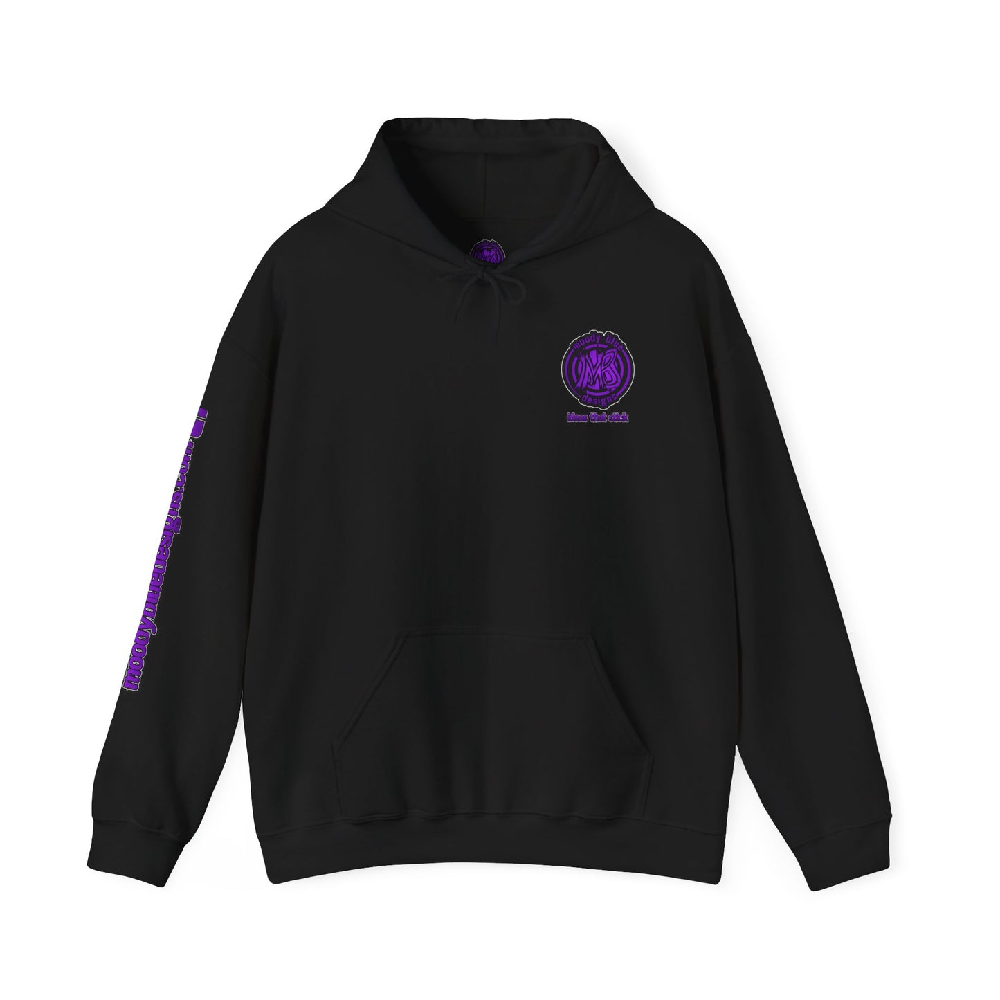 Purple Logo Hooded Sweatshirt